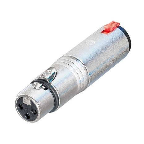 3 Pole XLR Female to Stereo 1/4 Locking Jack Adapter (Neutrik NA3FJ)