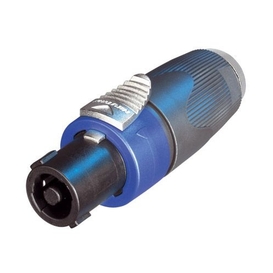 Speakon to 1/4 2 Pole Jack Adapter (Neutrik NA4LJX)
