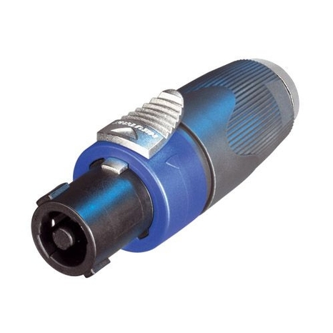 Speakon to 1/4 2 Pole Jack Adapter (Neutrik NA4LJX)