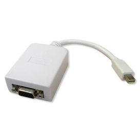Mini Displayport to VGA Adapter - White