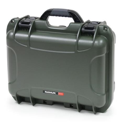 Nanuk 915 Olive Case with Foam