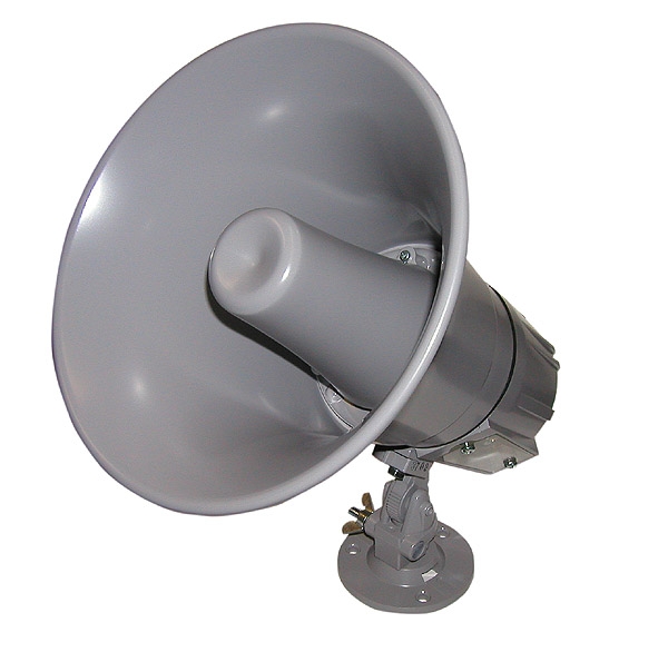 8” Aluminum 32 Watt 70/25V Paging Horn