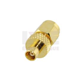 SMA Male to MCX Female Adapter
