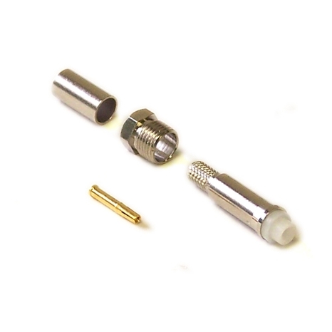 FME Female Crimp Connector for RG58 - 50 Ohm