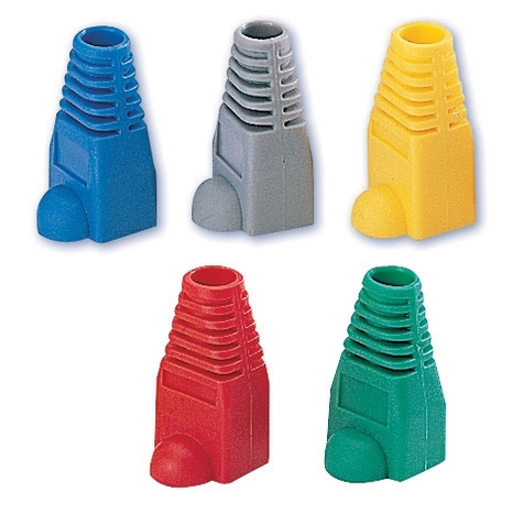 Identificateurs RJ-45 Sans Accroc - Bleus, Paquet de 50