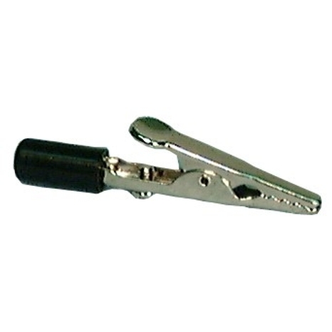 Insulated Black Alligator Clip