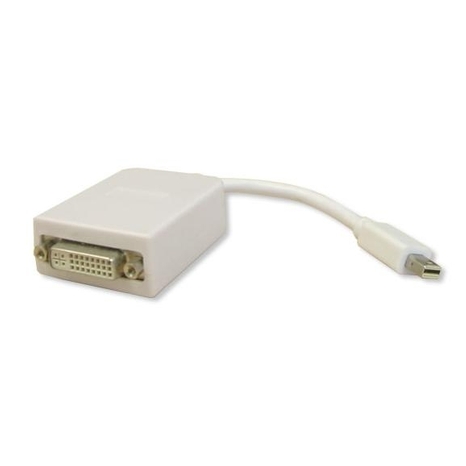 Adaptateur Mini Displayport à DVI-D - Blanc