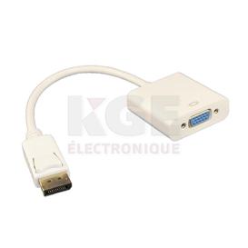 Adaptateur Displayport Male à VGA Femelle