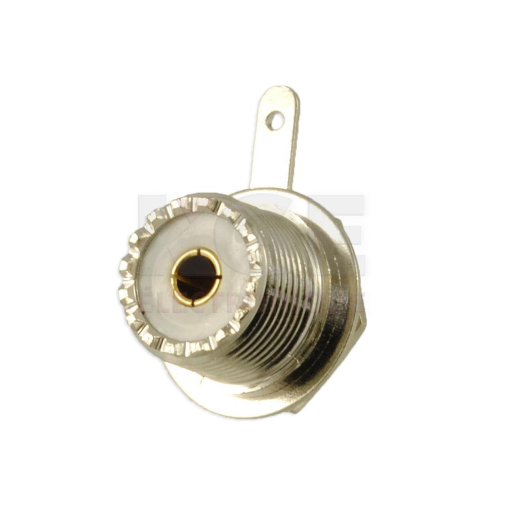 Female UHF Chassis Mount Connector