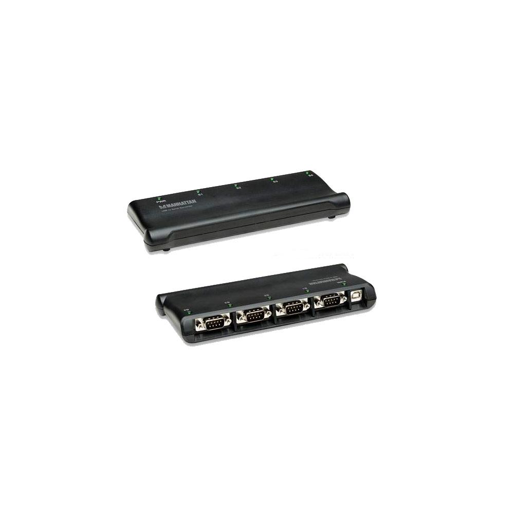 USB to Serial Converter - 4 DB9 Male Ports