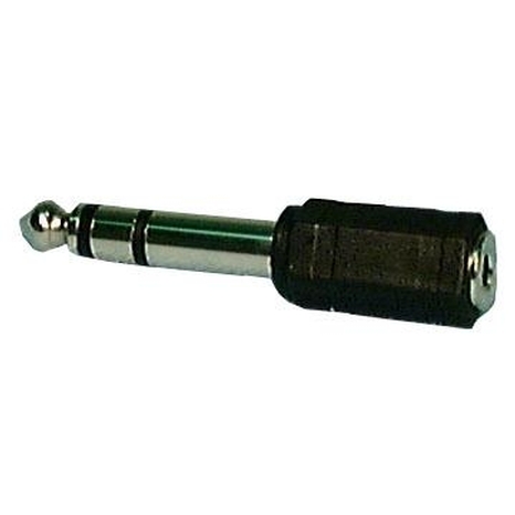 1/4” Stereo Phone Plug to Mini-Stereo 1/8” Phone Jack