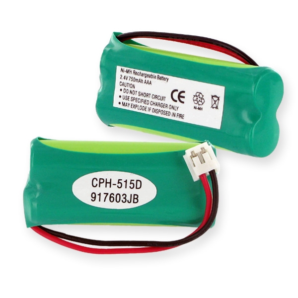 2XAAA Ni-MH 750mAh Battery with D Connector (BT1011-BT1018)