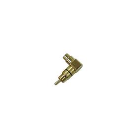 Gold RCA Adaptor - 90 Degree, Male to Female each