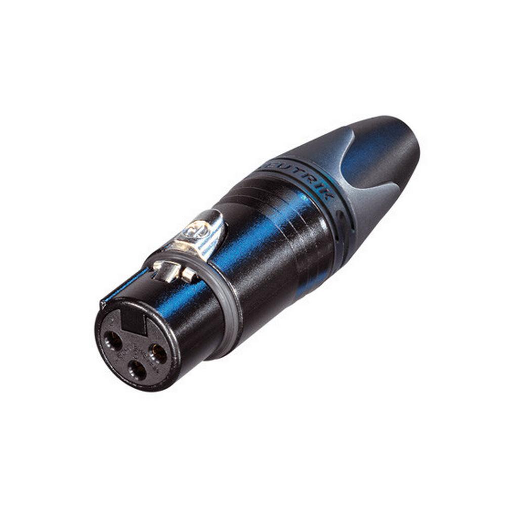 3 Contact Female XLR Connector (Neutrik NC3FXX-BAG)