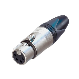 4 Contact Female XLR Connector (Neutrik NC4FXX)