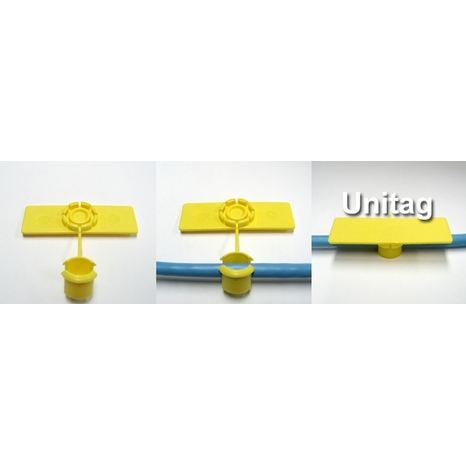 Rip-Tie Unitag 40-Pack 4 Colours 5/8