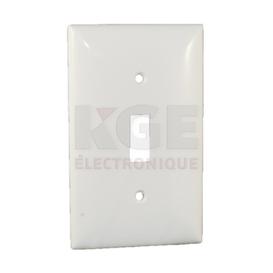 Plaque Murale en Plastique Flexible pour 1 Interrupteur