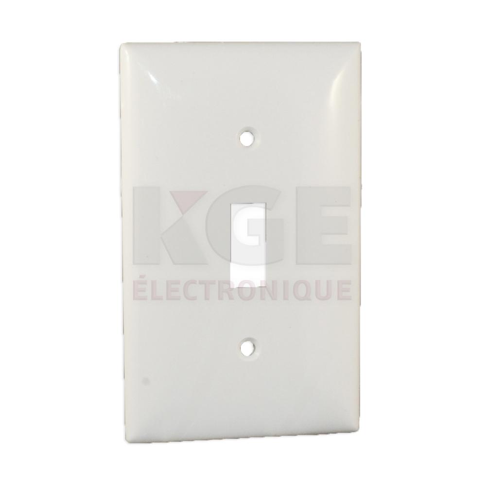 Plaque Murale en Plastique Flexible pour 1 Interrupteur