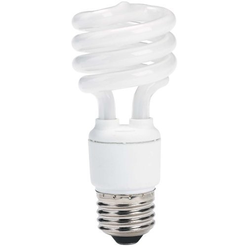Ampoules Fluocompactes 60W Blanc Doux Paquet de 2
