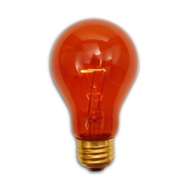 Ampoule Ambre Transparente 60W A19