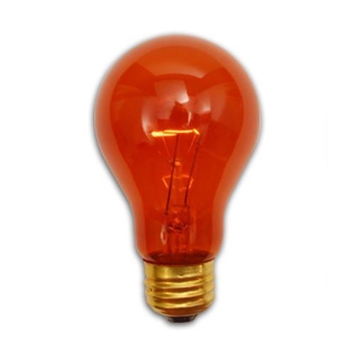 Ampoule Ambre Transparente 60W A19