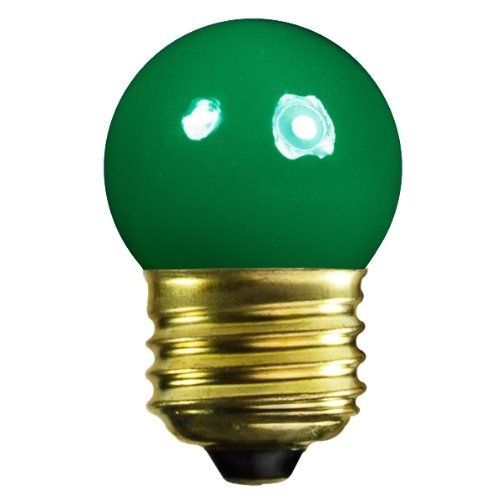 Lumière d'Indication 7.5W S11 Verte Opaque
