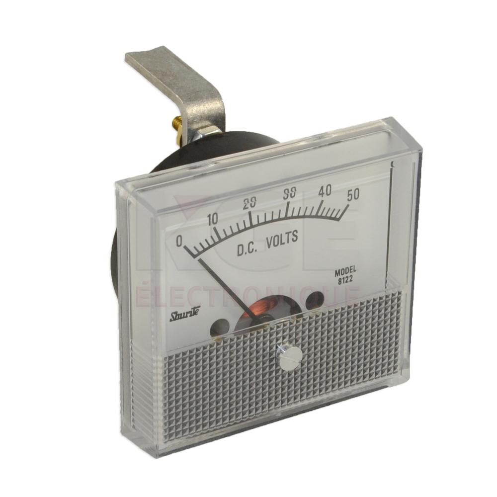 DC Voltage Meter 0-50 V - 2.5