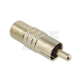 RCA Male to F Female Connector