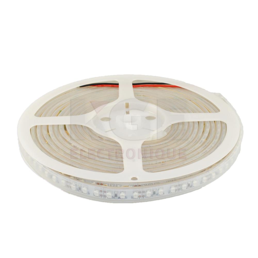 Ruban de DEL Adhésif 5 Mètres Rouge 4.8W