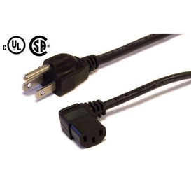 Fil d'Alimentation du Mur au PC - 5-15P à IEC-C13, 12'