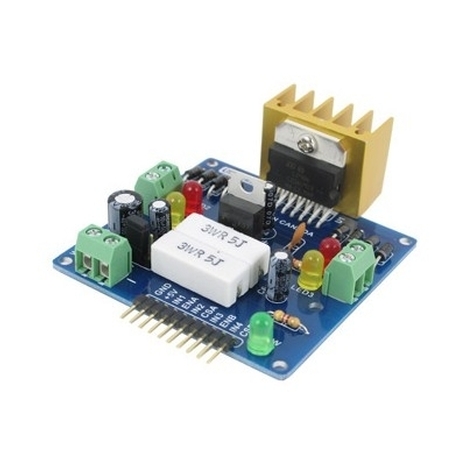 Lecteur de Moteur Bidirectionnel Double L298 (Préassemblé)