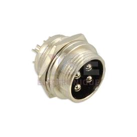 4-Pin Chassis Male Microphone Connector