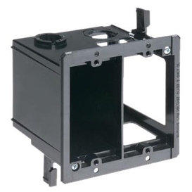 Drywall Clip - Plastic, Double Gang for Audio/Video and Power, Existing Construction