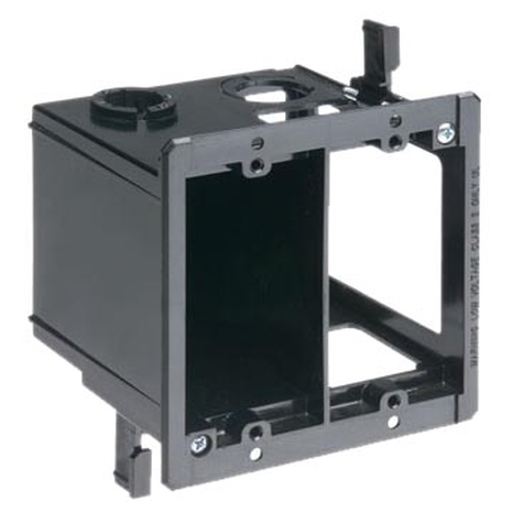 Drywall Clip - Plastic, Double Gang for Audio/Video and Power, Existing Construction