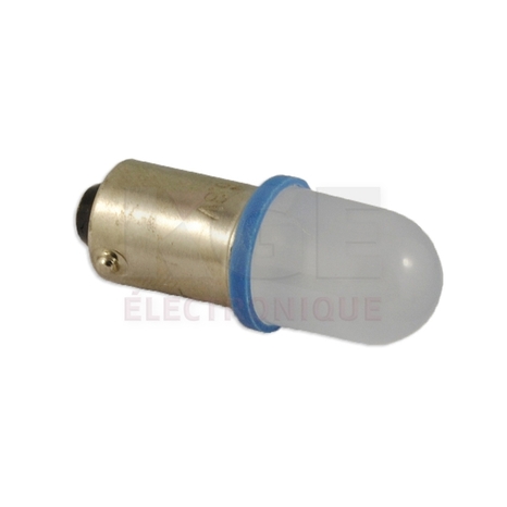 Blue 6V Bayonet LED Lamp