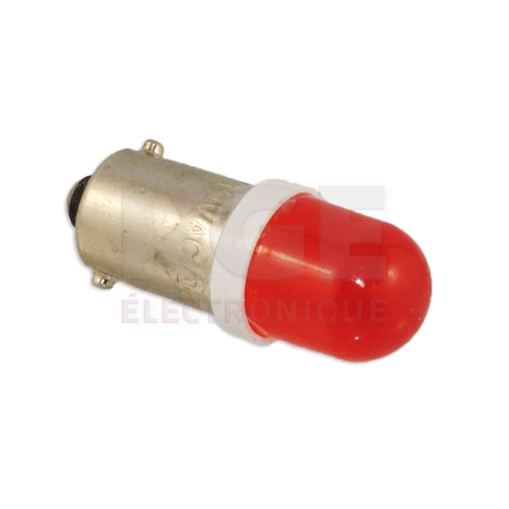 Lumière DEL à Bayonnette 120V Rouge