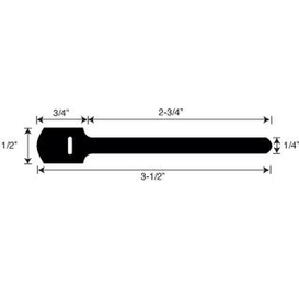 Mini Attaches pour Câble 1/4