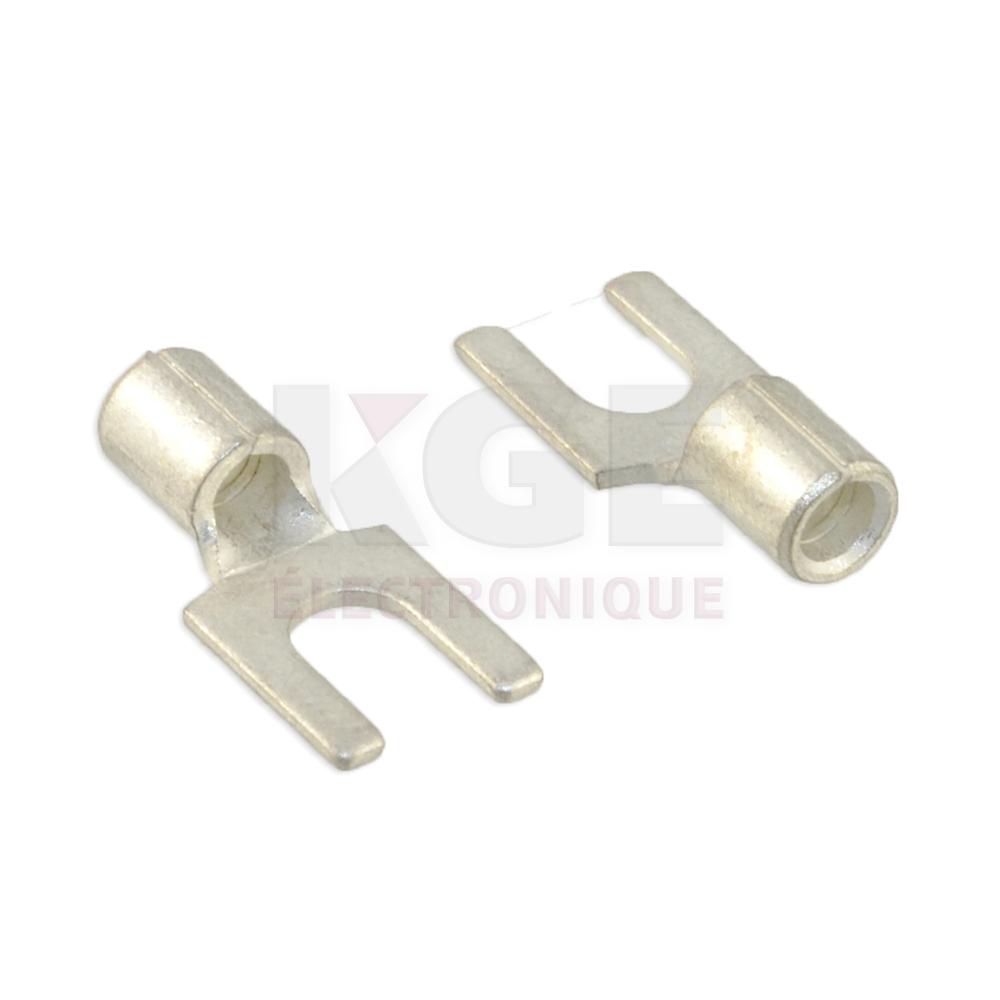 Panduit 12-10 Non-Insulated Fork Terminals - 2-Pack