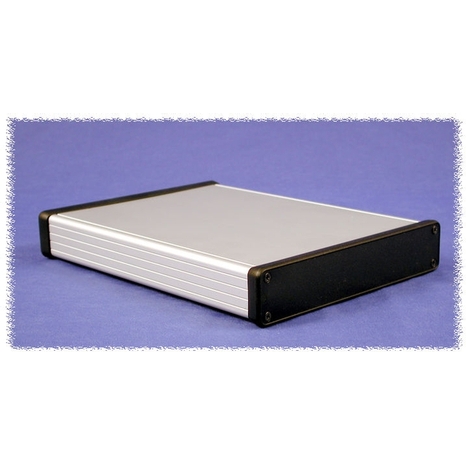 1455A1202 - Boîtier en Aluminium Extrudé pour Instruments - Gris, 4.72
