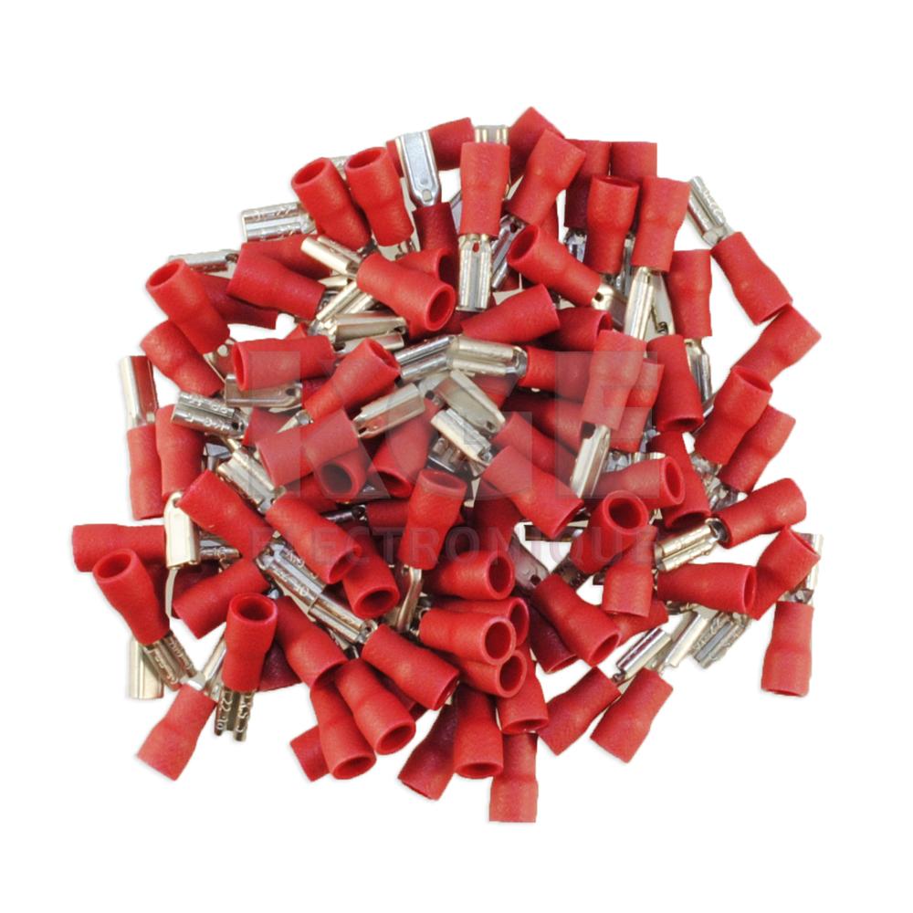 100-Pack .110 22-18 Female Quick Terminals