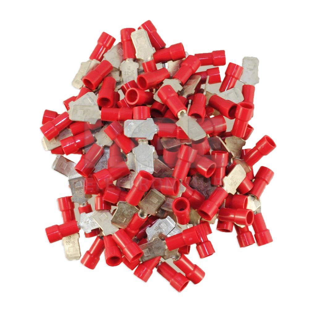 100-Pack .250 22-18 Male Quick Terminals