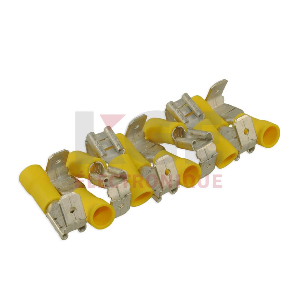 10-Pack 12-10 Insulated Piggyback Disconnects