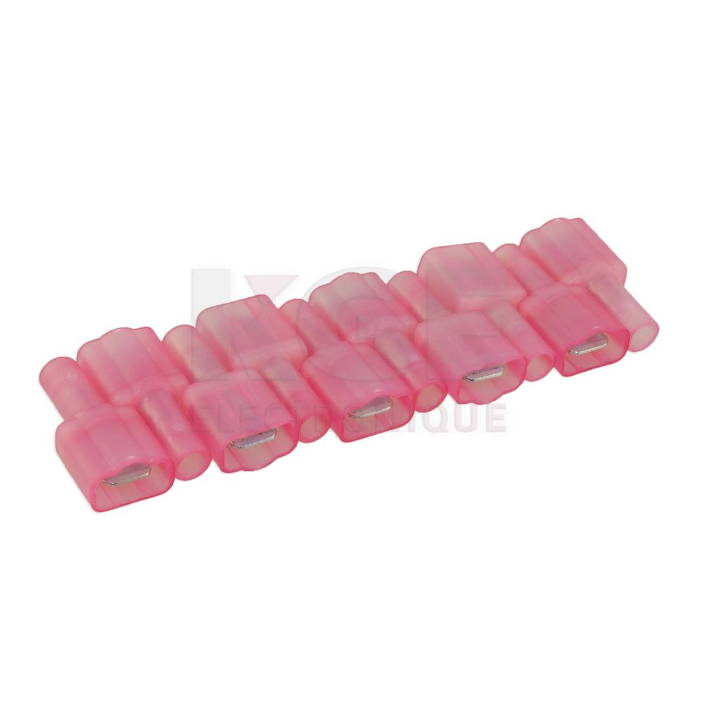 10-Pack 22-18 Male Double Bump Quick Connectors