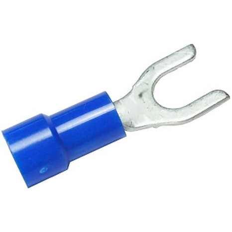 10-Pack 16-14 #8 Insulated Spade Terminals