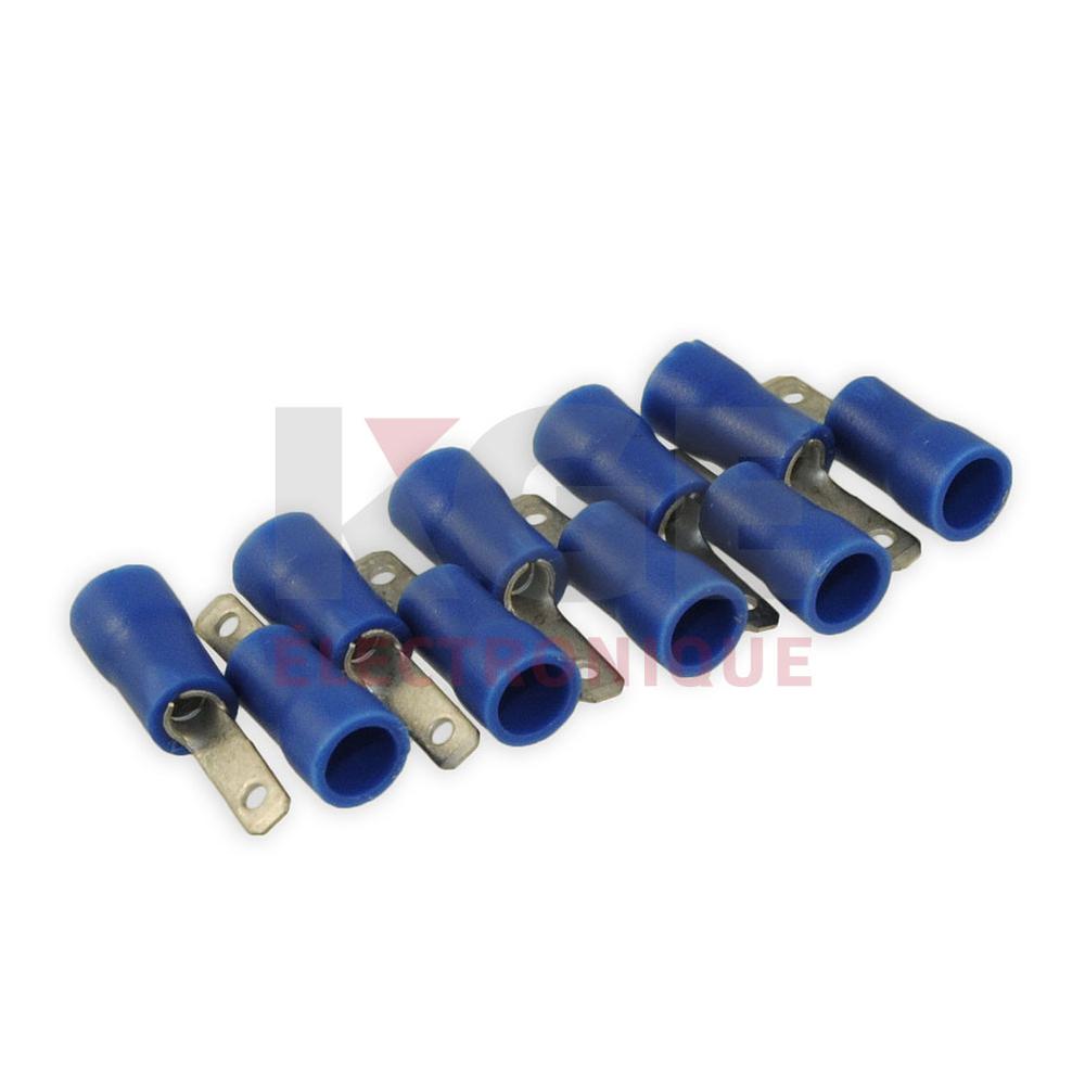 10-Pack 16-14 .110 Male Quick Connectors