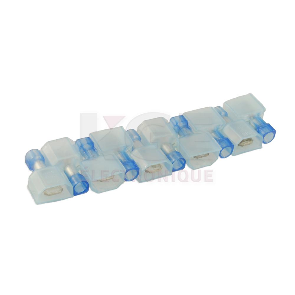 10-Pack 16-14 Male Double Bump Quick Connectors