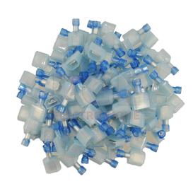 100-Pack 16-14 Male Double Bump Quick Connectors