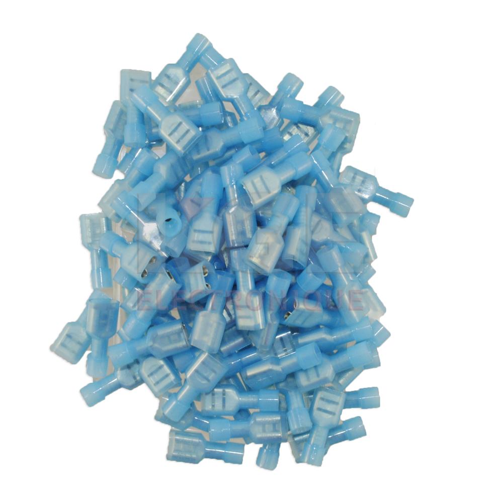100-Pack 16-14 Female Double Bump Quick Connectors