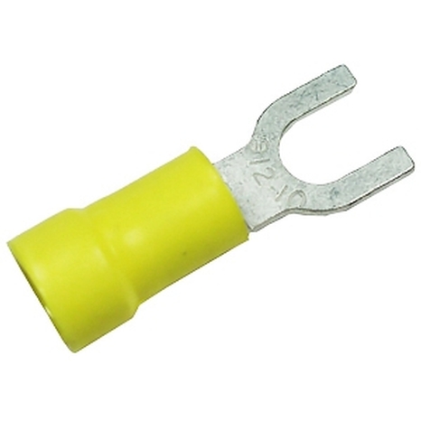 100-Pack #8 12-10 Insulated Fork Terminals