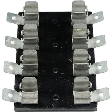 4-Way Glass Fuse Block